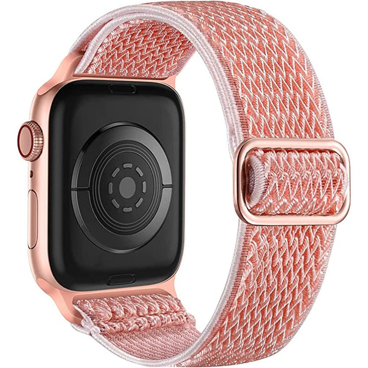 Dokutronix Pink Woven iWatch Band - Elastic Fit - DOKUTRONIX