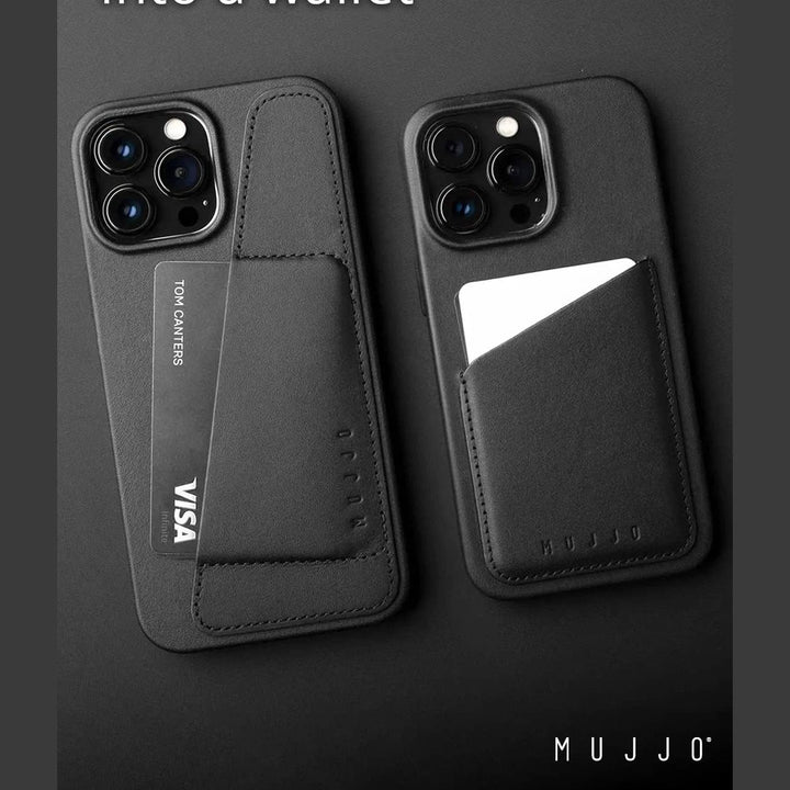 Leather Luxe Wallet Case for iPhone 14 Pro - DOKUTRONIX