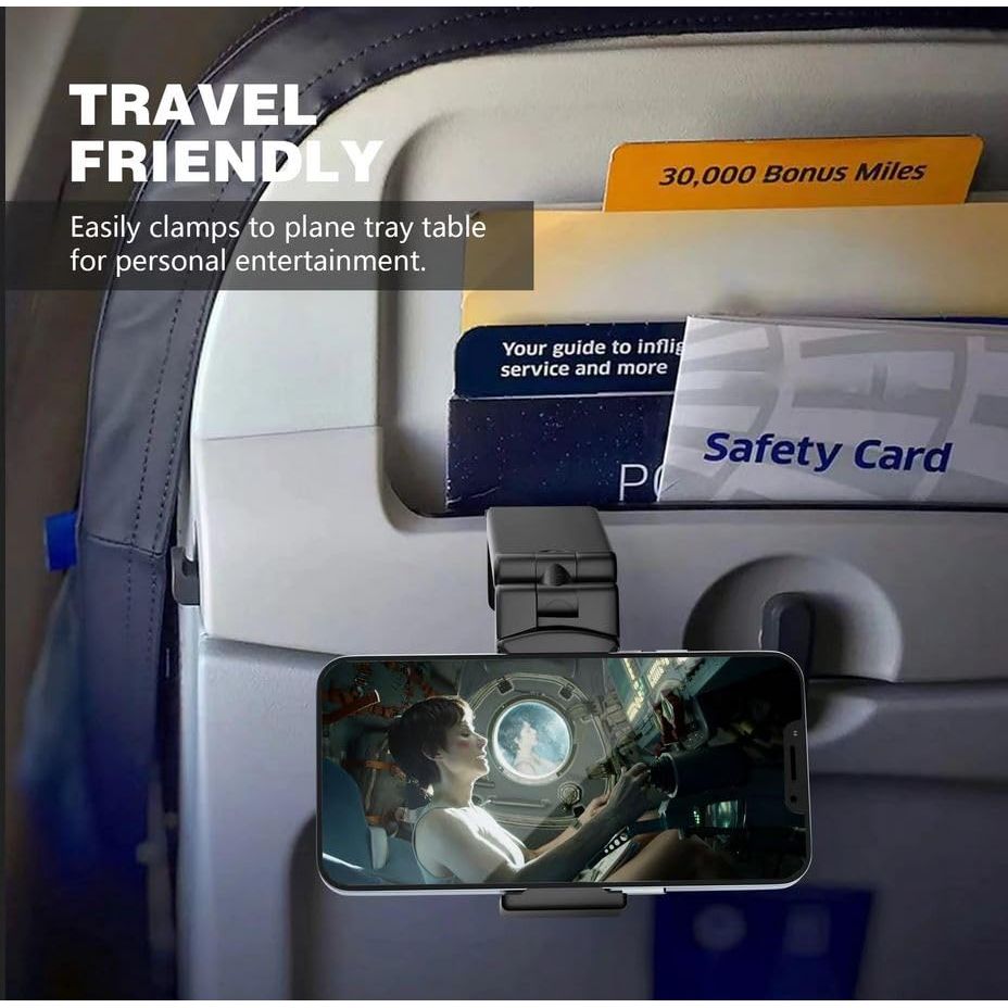 SkyMate Phone Mount: Hands-Free Flight Companion - DOKUTRONIX