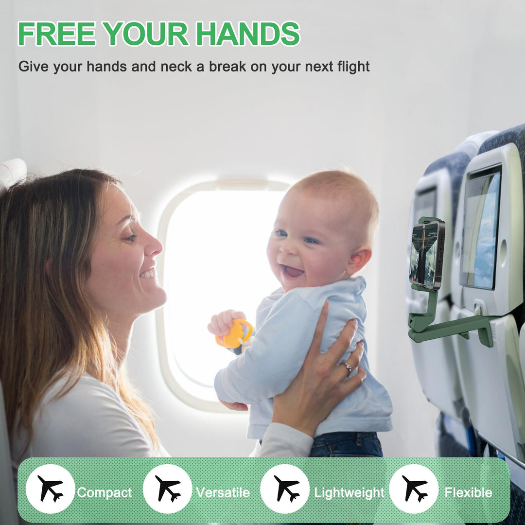 SkyMate Phone Mount: Hands-Free Flight Companion - DOKUTRONIX