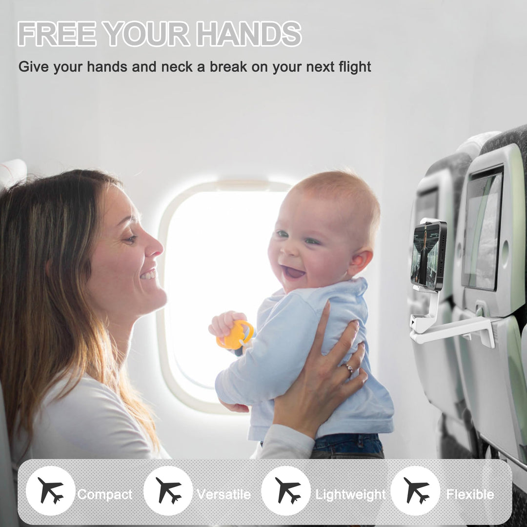 SkyMate Phone Mount: Hands-Free Flight Companion - DOKUTRONIX