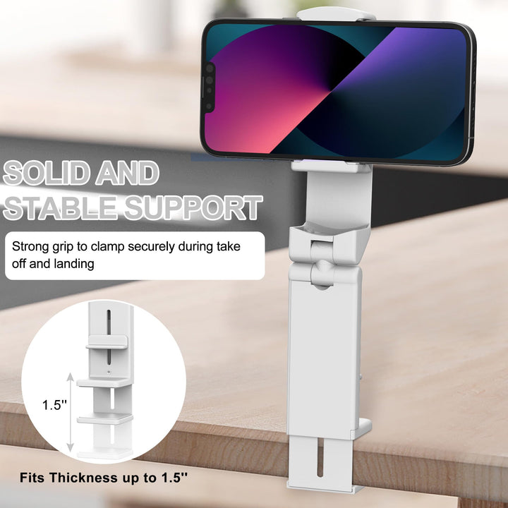 SkyMate Phone Mount: Hands-Free Flight Companion - DOKUTRONIX