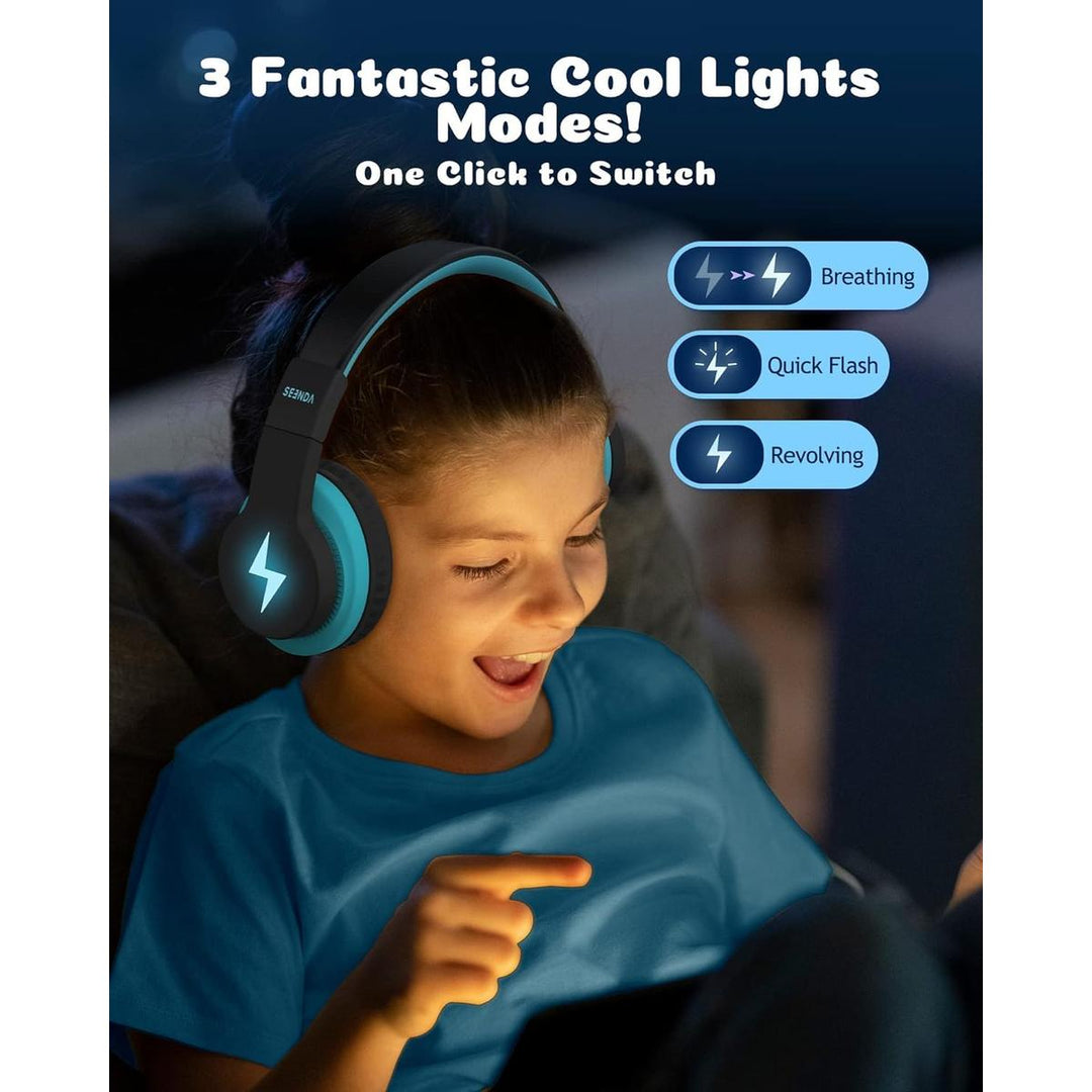 Seenda Kiddo Bluetooth Headphones for Boys - DOKUTRONIX