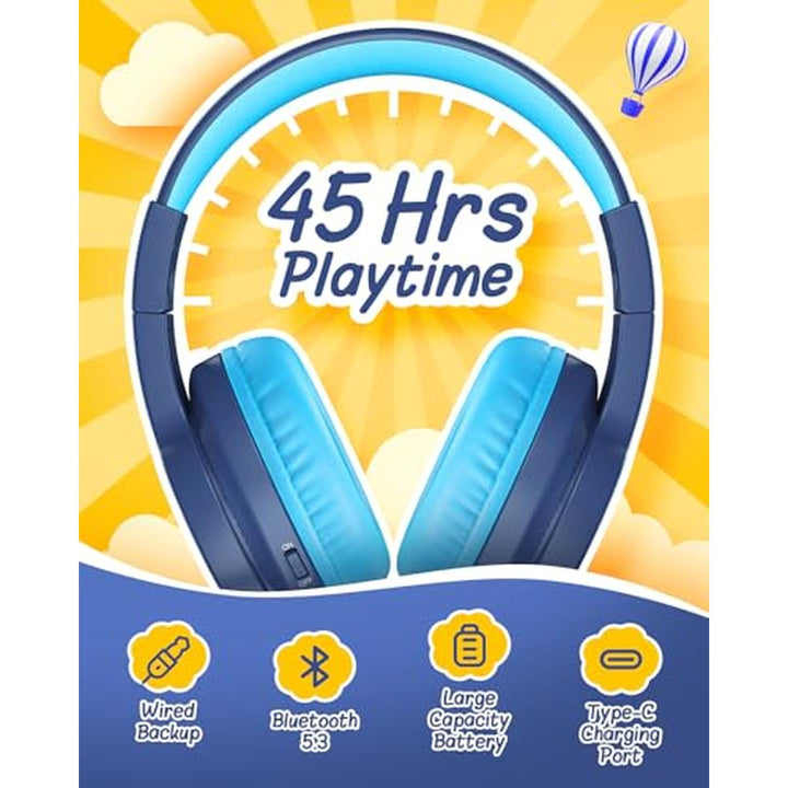 Seenda Kiddo Bluetooth Headphones for Boys - DOKUTRONIX