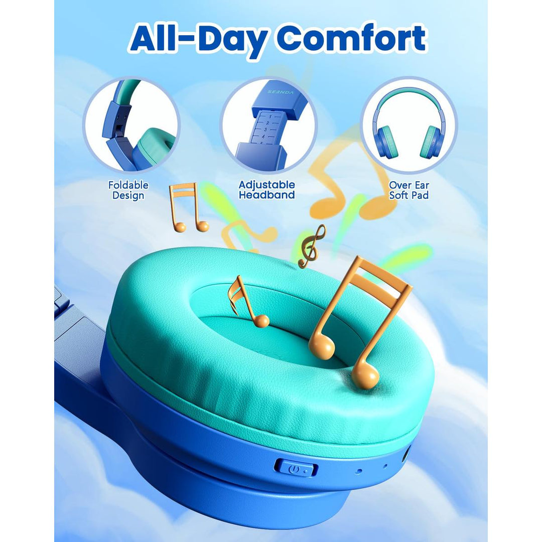Seenda Kiddo Bluetooth Headphones for Boys - DOKUTRONIX