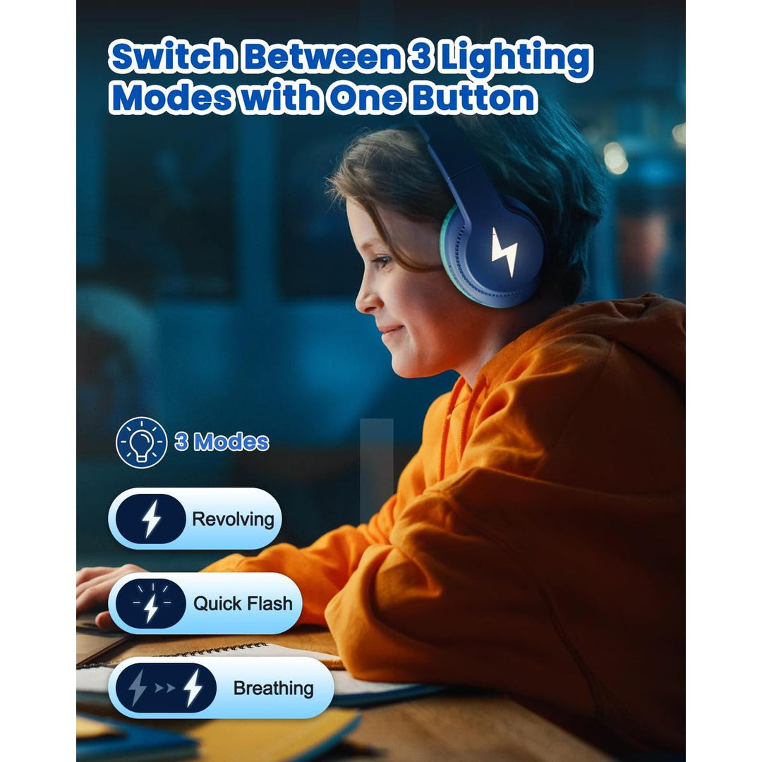 Seenda Kiddo Bluetooth Headphones for Boys - DOKUTRONIX