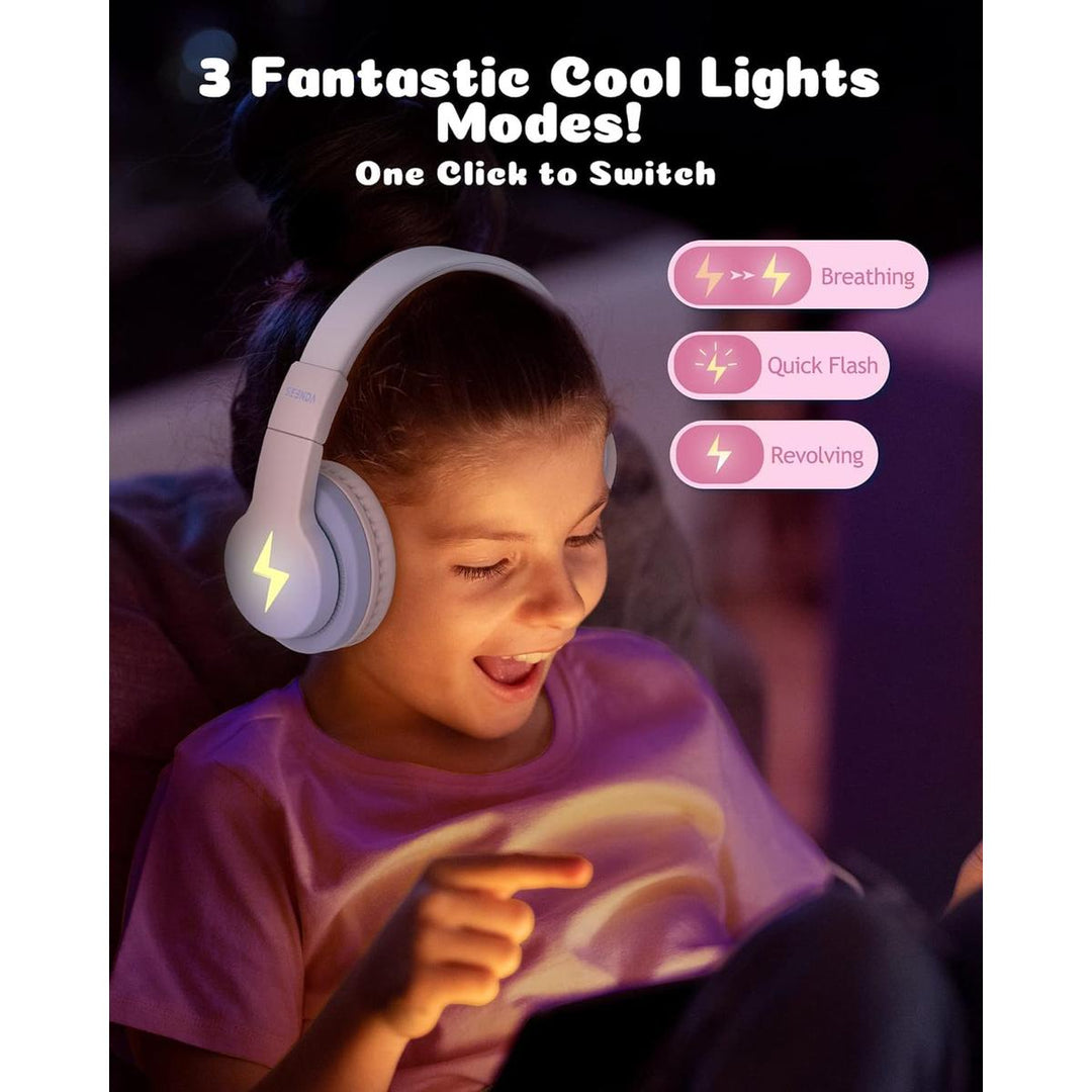Seenda Kiddo Bluetooth Headphones for Boys - DOKUTRONIX