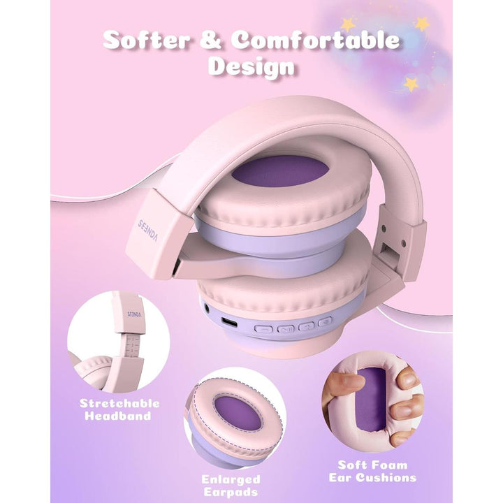 Seenda Kiddo Bluetooth Headphones for Boys - DOKUTRONIX