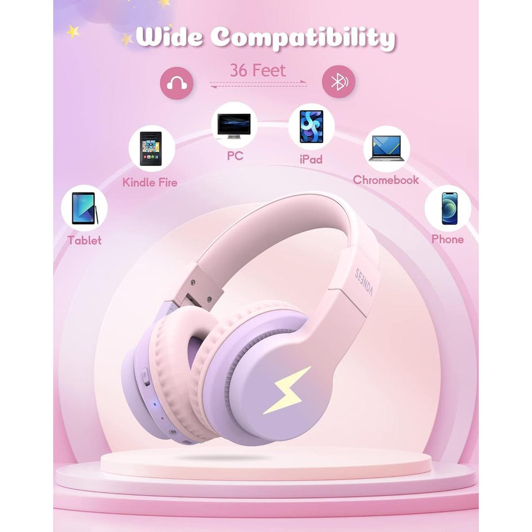 Seenda Kiddo Bluetooth Headphones for Boys - DOKUTRONIX