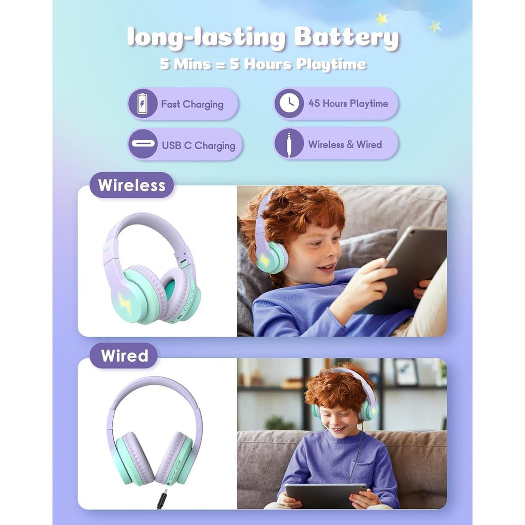 Seenda Kiddo Bluetooth Headphones for Boys - DOKUTRONIX