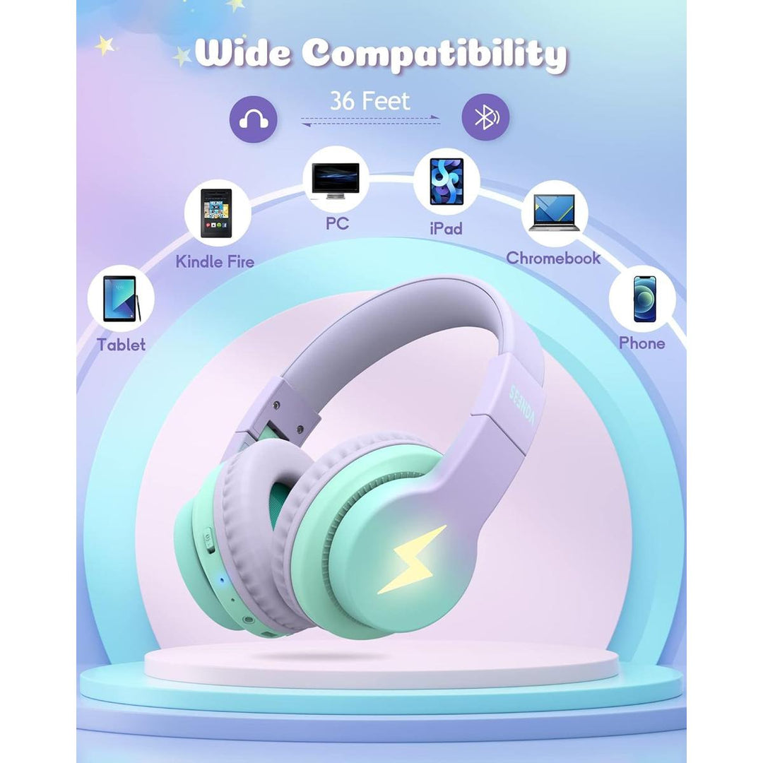 Seenda Kiddo Bluetooth Headphones for Boys - DOKUTRONIX