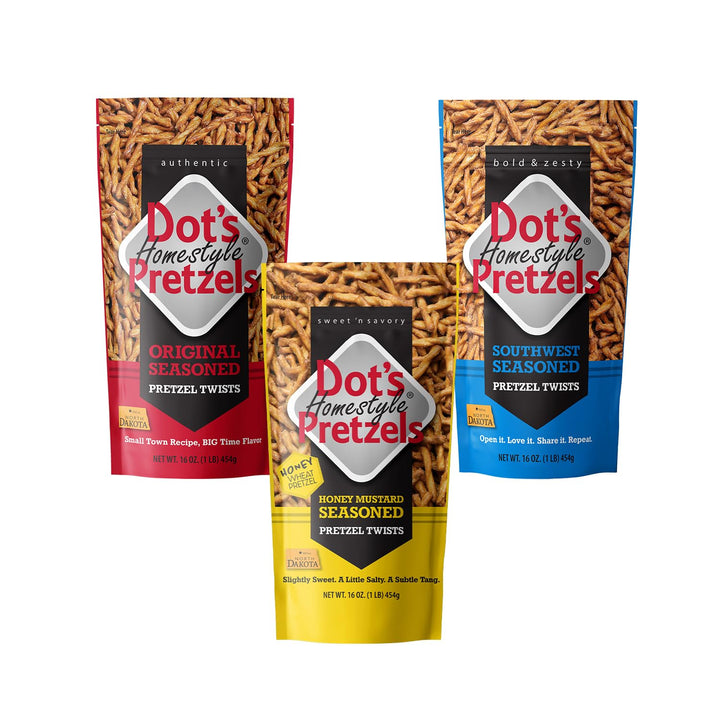 Dot's Delightful Pretzel Twists Variety Pack - DOKUTRONIX