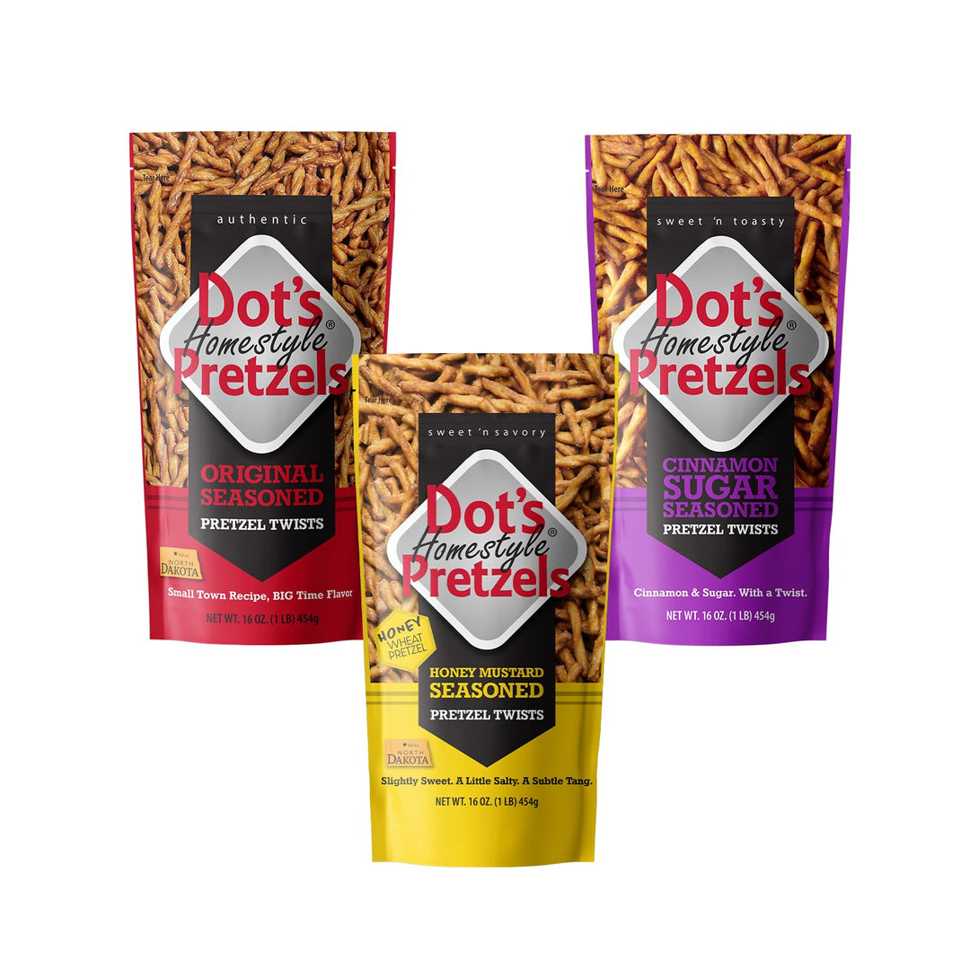 Dot's Delightful Pretzel Twists Variety Pack - DOKUTRONIX