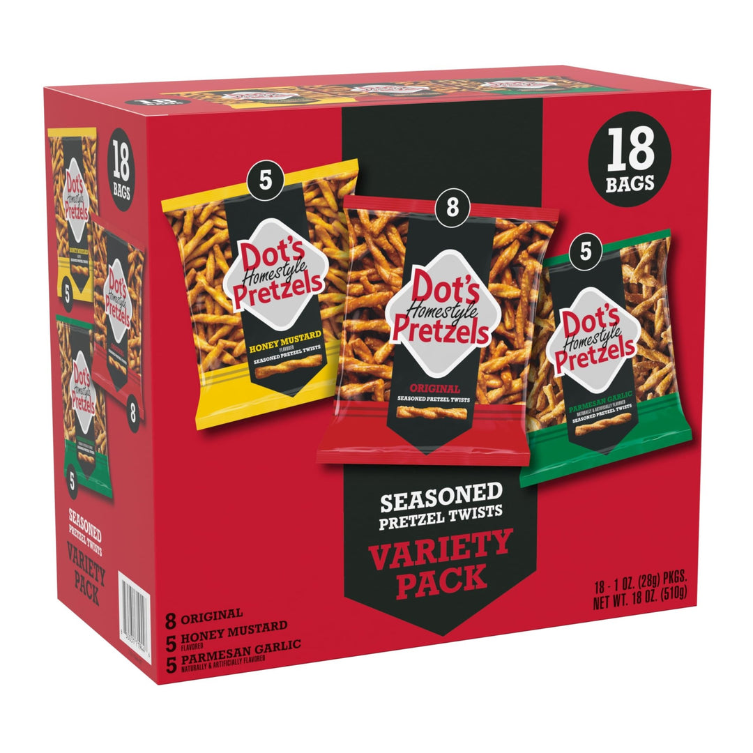 Dot's Delightful Pretzel Twists Variety Pack - DOKUTRONIX