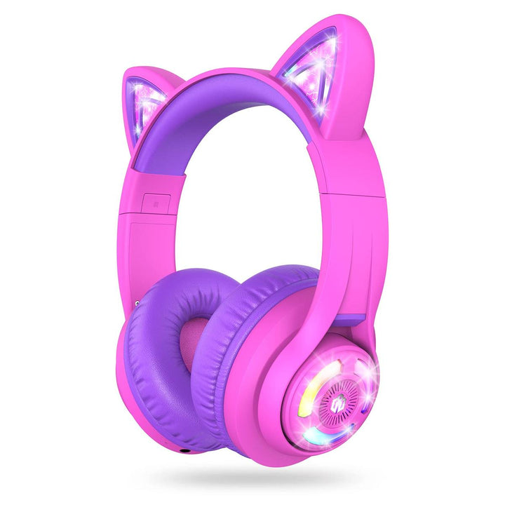 iClever Purrfect Kids Cat Ear Headphones - DOKUTRONIX