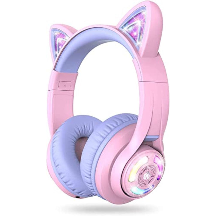 iClever Purrfect Kids Cat Ear Headphones - DOKUTRONIX