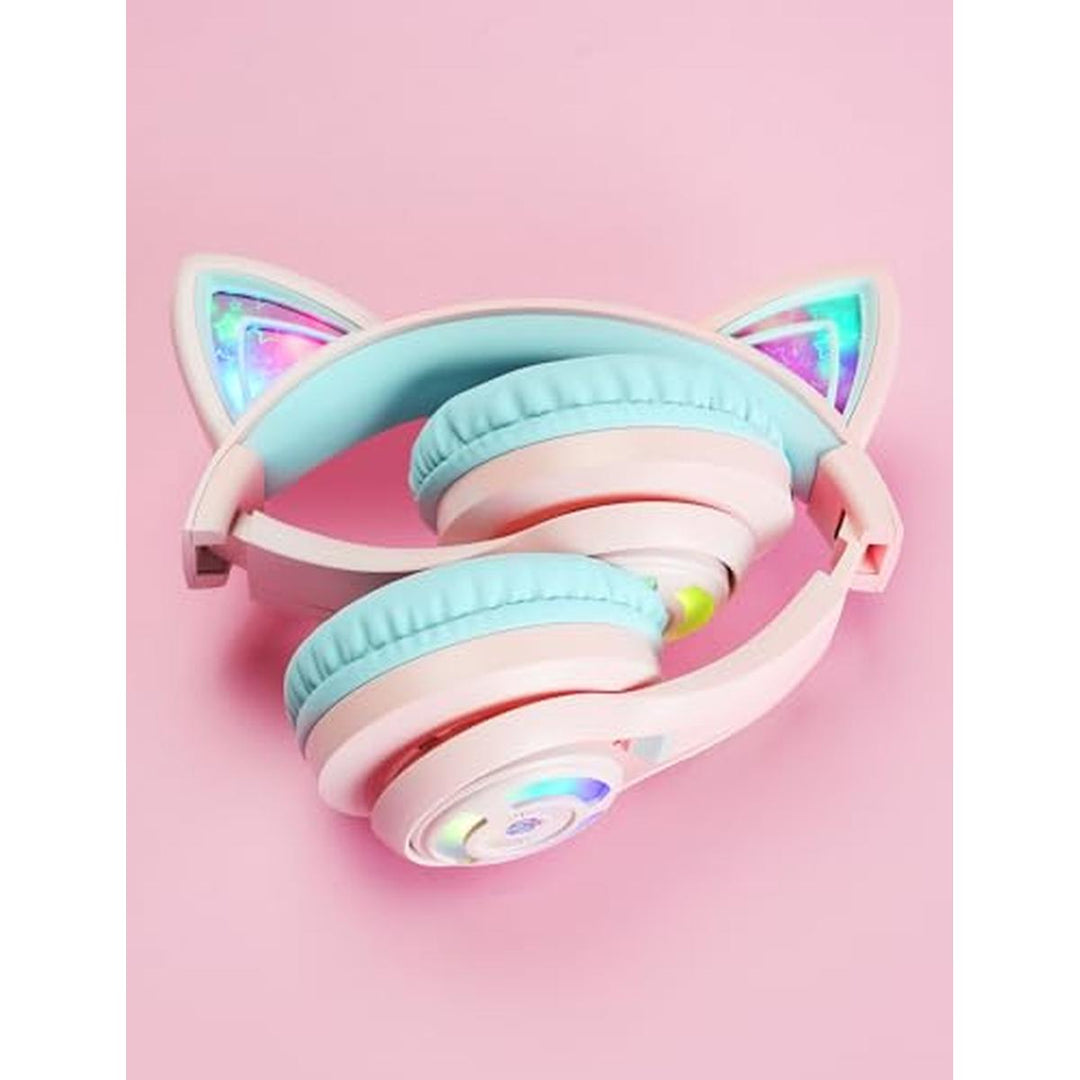 iClever Purrfect Kids Cat Ear Headphones - DOKUTRONIX