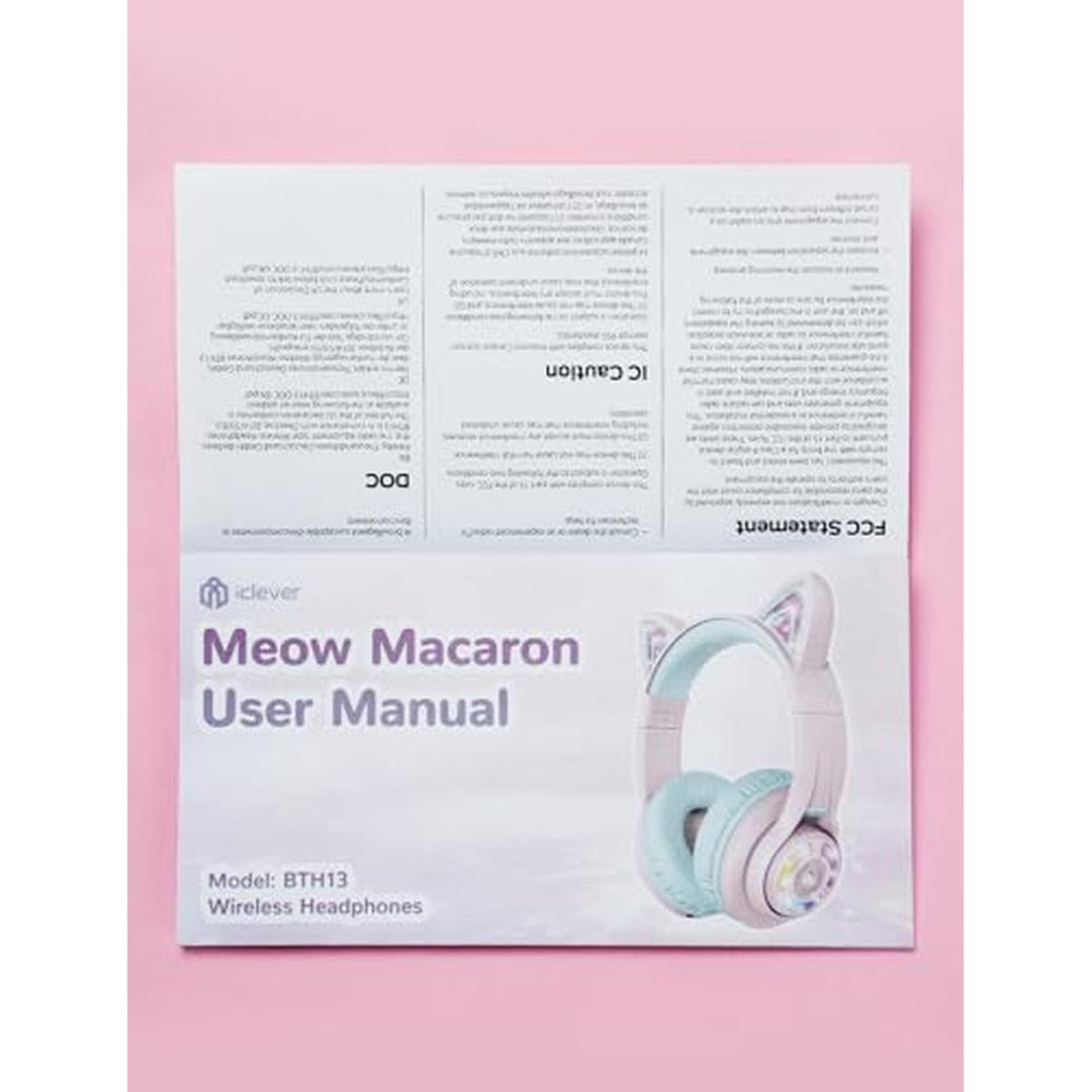 iClever Purrfect Kids Cat Ear Headphones - DOKUTRONIX