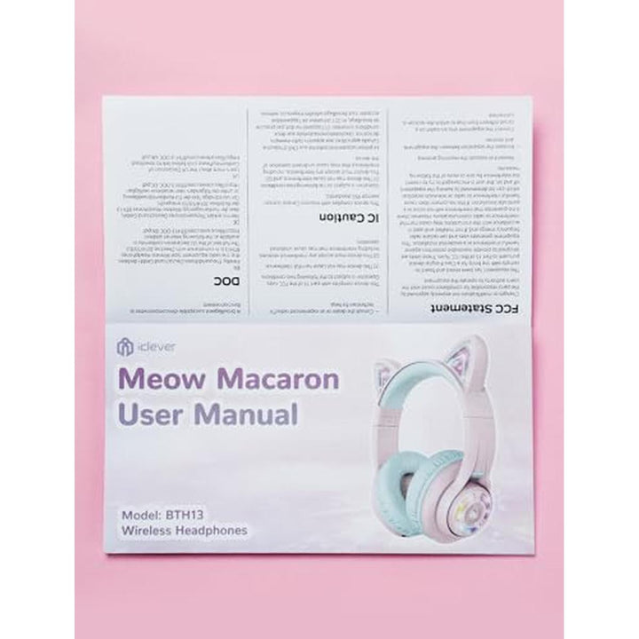 iClever Purrfect Kids Cat Ear Headphones - DOKUTRONIX