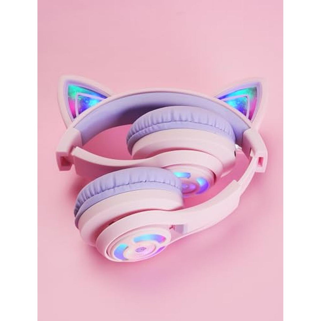 iClever Purrfect Kids Cat Ear Headphones - DOKUTRONIX