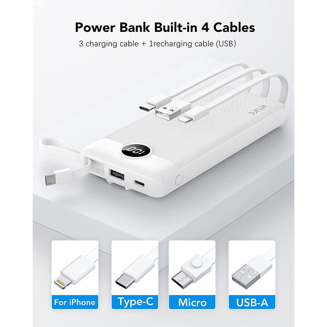 Dokutronix PowerPack 10K: All-in-One Charger White - DOKUTRONIX
