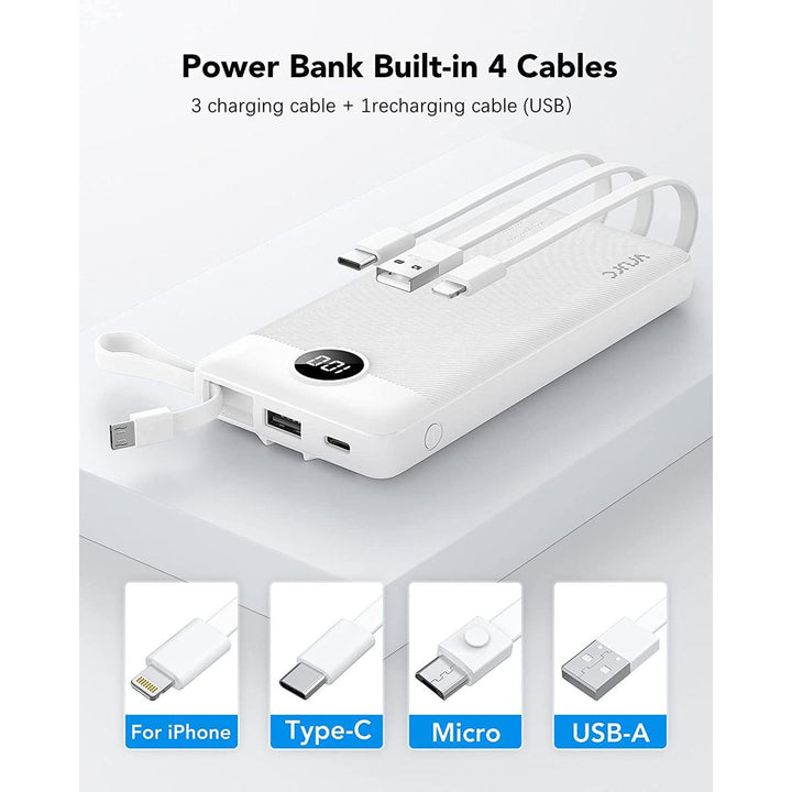 Dokutronix PowerPack 10K: All-in-One Charger White - DOKUTRONIX