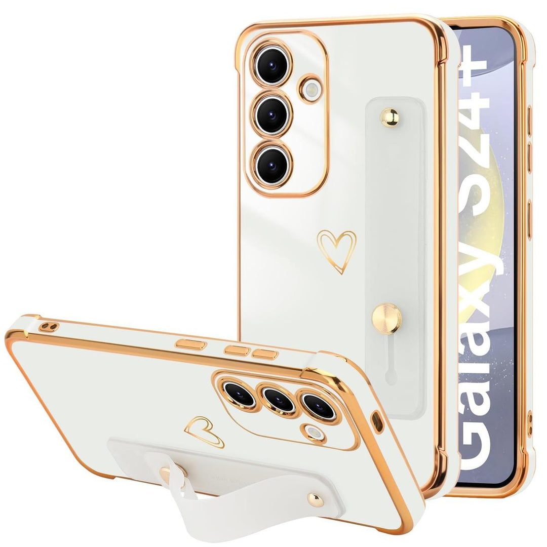 Galaxy S24 Ultra Love-Heart Case - Purple - DOKUTRONIX