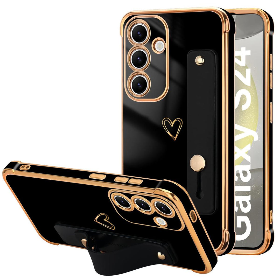 Galaxy S24 Ultra Love-Heart Case - Purple - DOKUTRONIX