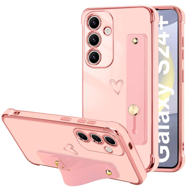 Galaxy S24 Ultra Love-Heart Case - Purple - DOKUTRONIX