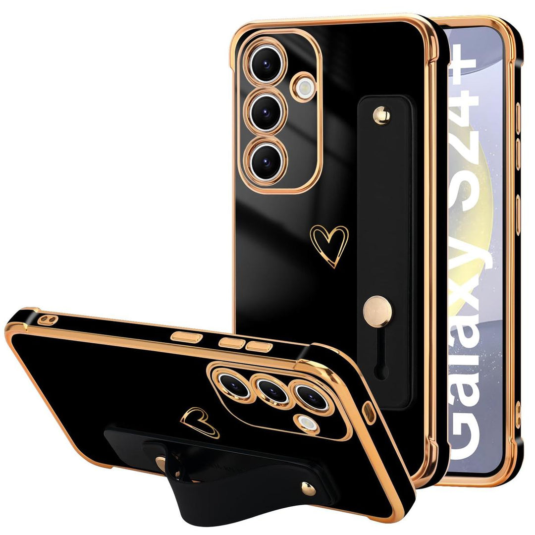 Galaxy S24 Ultra Love-Heart Case - Purple - DOKUTRONIX