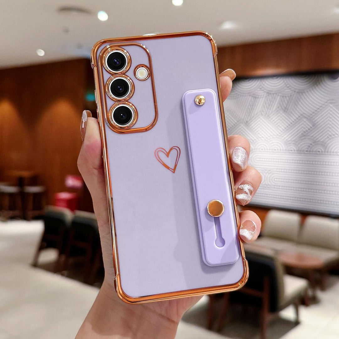 Galaxy S24 Ultra Love-Heart Case - Purple - DOKUTRONIX