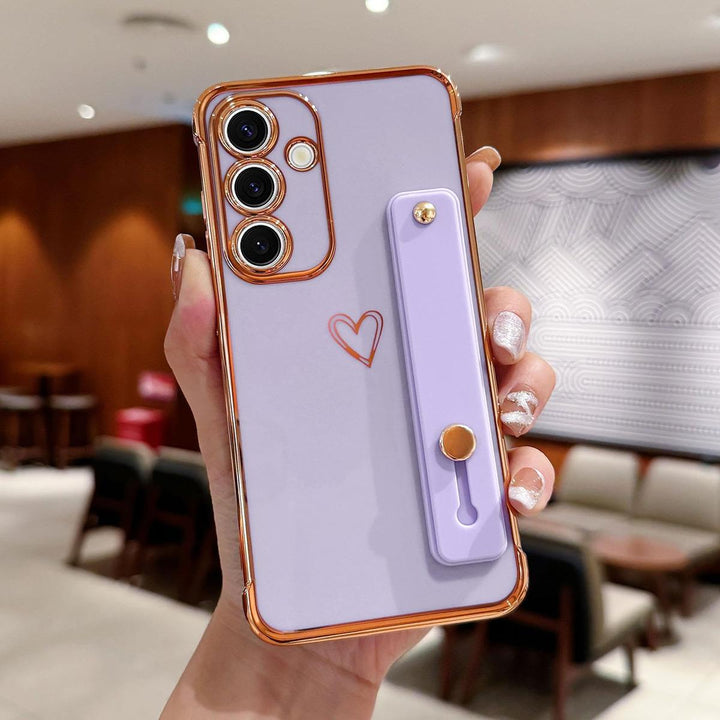 Galaxy S24 Ultra Love-Heart Case - Purple - DOKUTRONIX