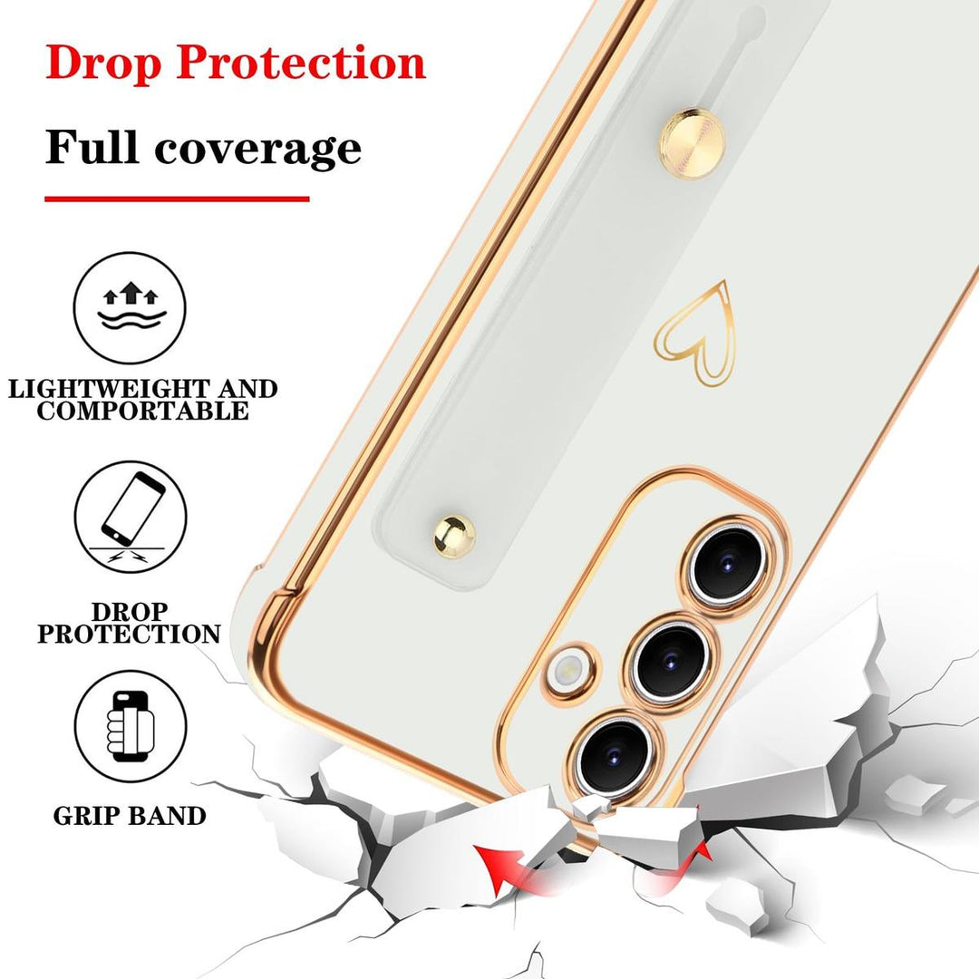 Galaxy S24 Ultra Love-Heart Case - Purple - DOKUTRONIX