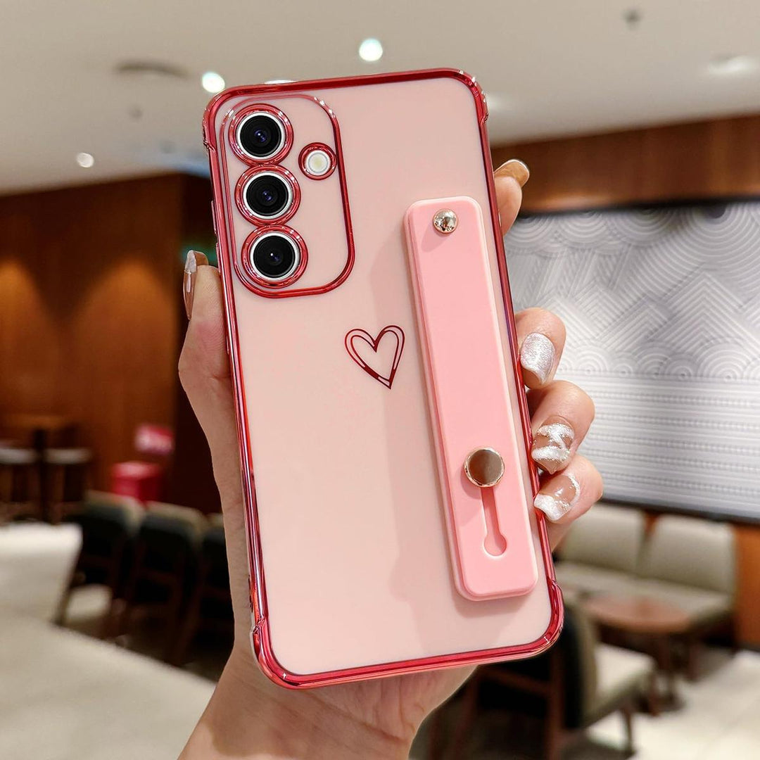 Galaxy S24 Ultra Love-Heart Case - Purple - DOKUTRONIX