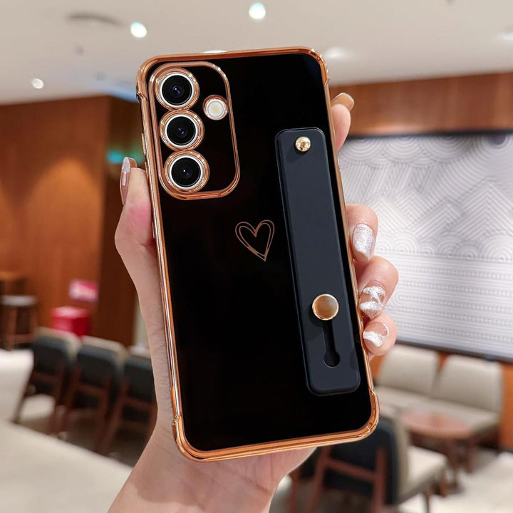 Galaxy S24 Ultra Love-Heart Case - Purple - DOKUTRONIX