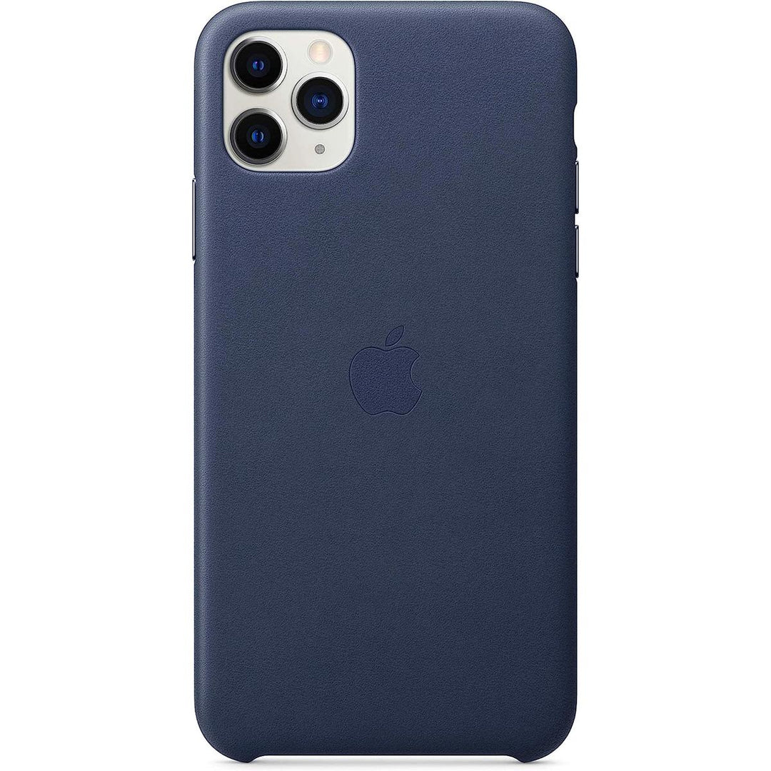 Midnight Blue Leather Case for iPhone 11 Pro Max - DOKUTRONIX