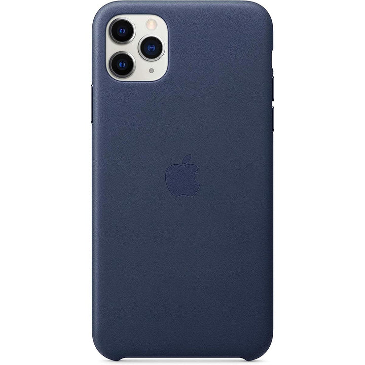 Midnight Blue Leather Case for iPhone 11 Pro Max - DOKUTRONIX