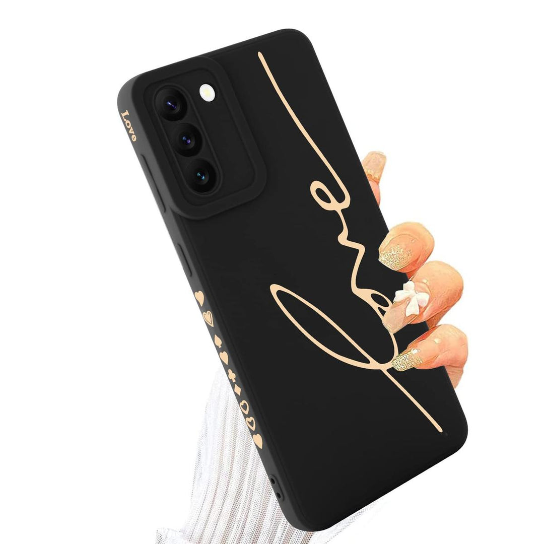 MOWIME Love Letter Case for Galaxy S24 Ultra - Black - DOKUTRONIX