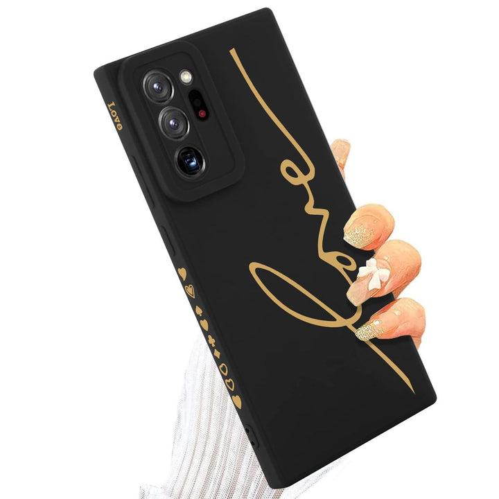 MOWIME Love Letter Case for Galaxy S24 Ultra - Black - DOKUTRONIX