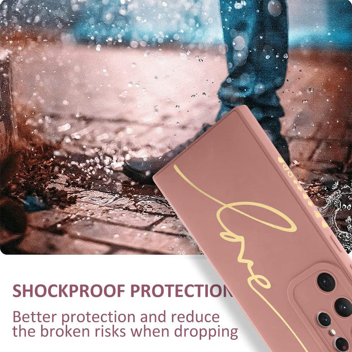 MOWIME Love Letter Case for Galaxy S24 Ultra - Black - DOKUTRONIX