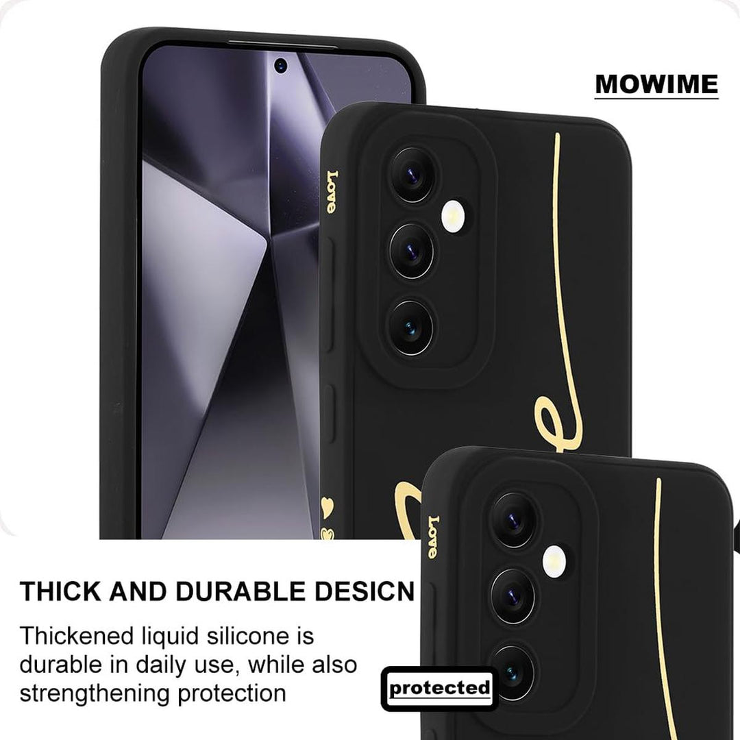 MOWIME Love Letter Case for Galaxy S24 Ultra - Black - DOKUTRONIX