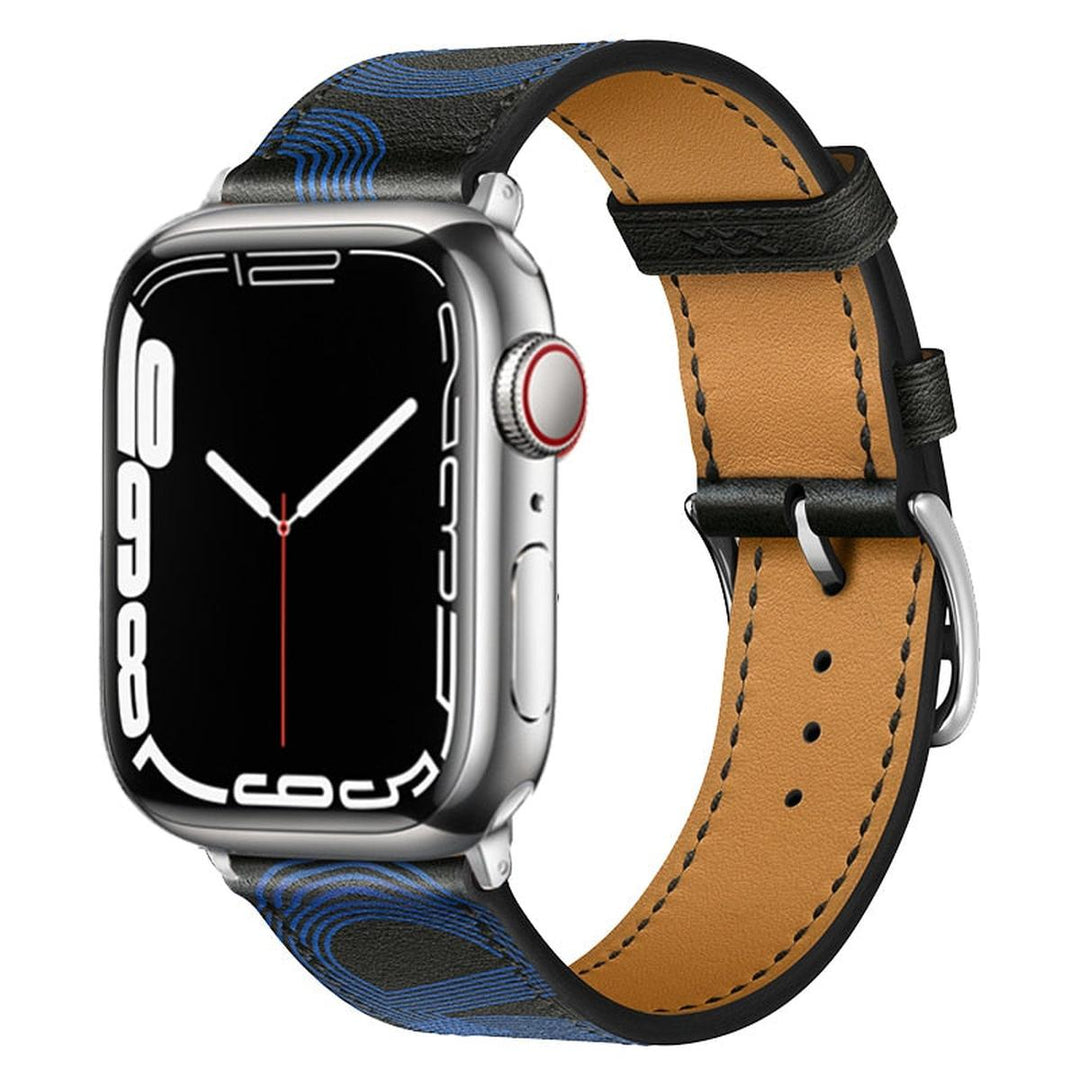 Elegance Leather Wrap for Apple Watch - DOKUTRONIX