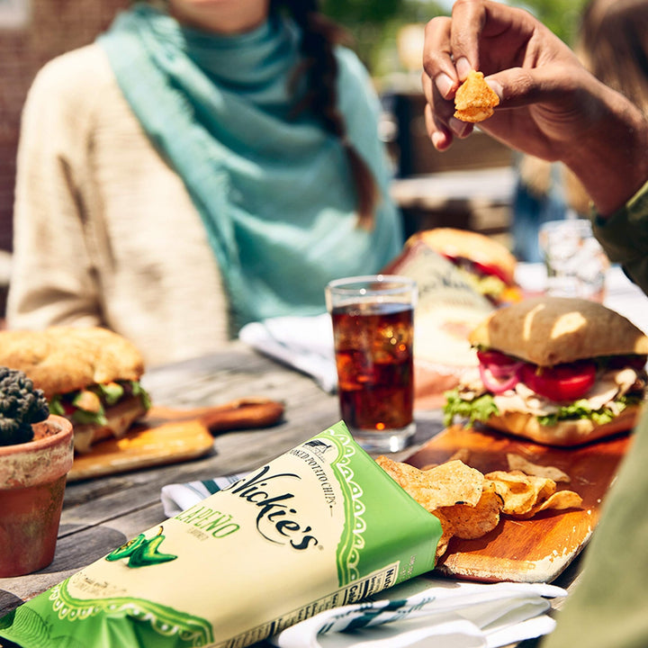 Vickie's Sea Salt & Vinegar Kettle Chips (Pack of 64) - DOKUTRONIX