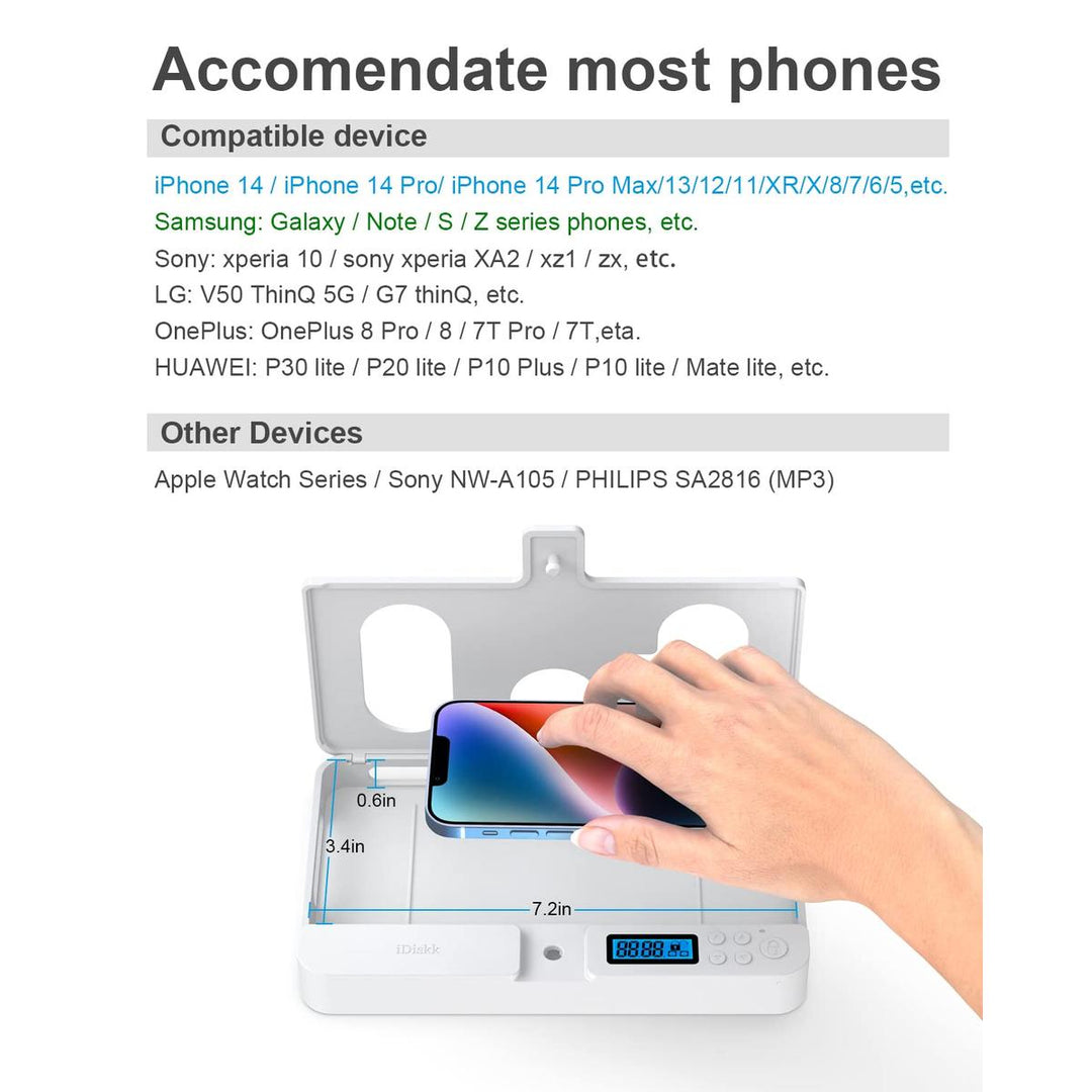 UnplugSafe Phone Lock Box - DOKUTRONIX