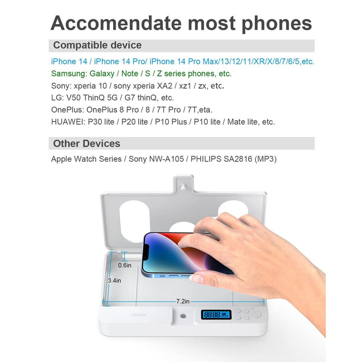 UnplugSafe Phone Lock Box - DOKUTRONIX