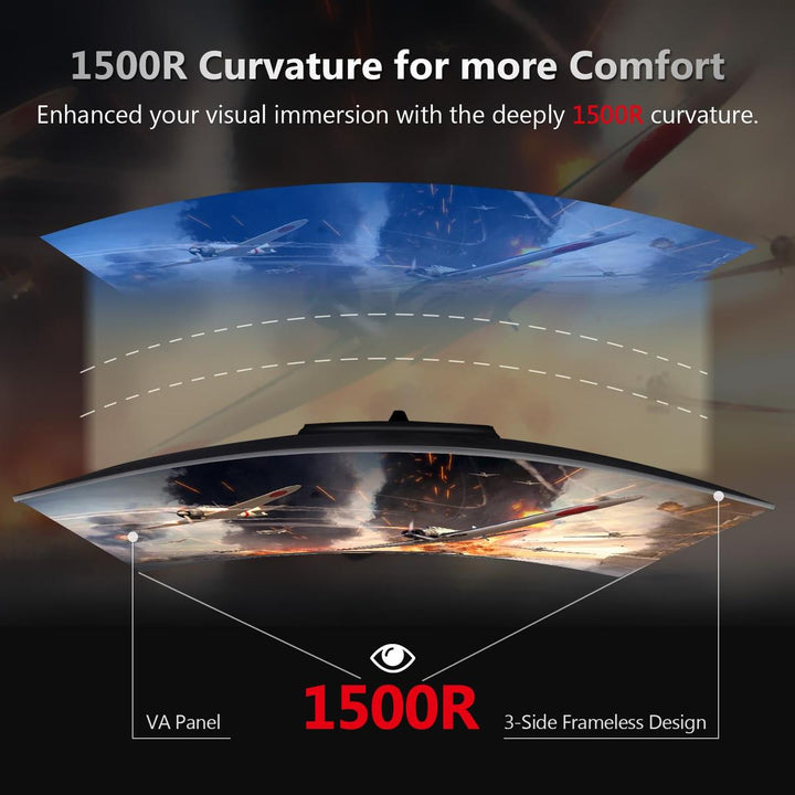 Z-Curve Gaming Monitor - DOKUTRONIX