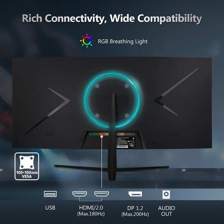 Z-Curve Gaming Monitor - DOKUTRONIX