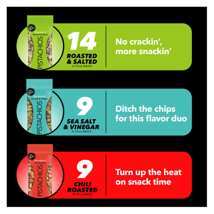 Wonderful No Shell Mix - 3 Flavors - DOKUTRONIX