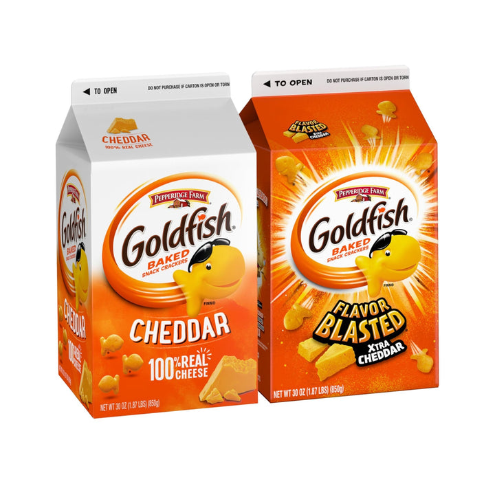 Goldfish Big Smiles Variety Snack Pack 30 Ct - DOKUTRONIX