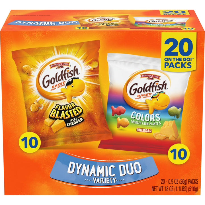 Goldfish Big Smiles Variety Snack Pack 30 Ct - DOKUTRONIX